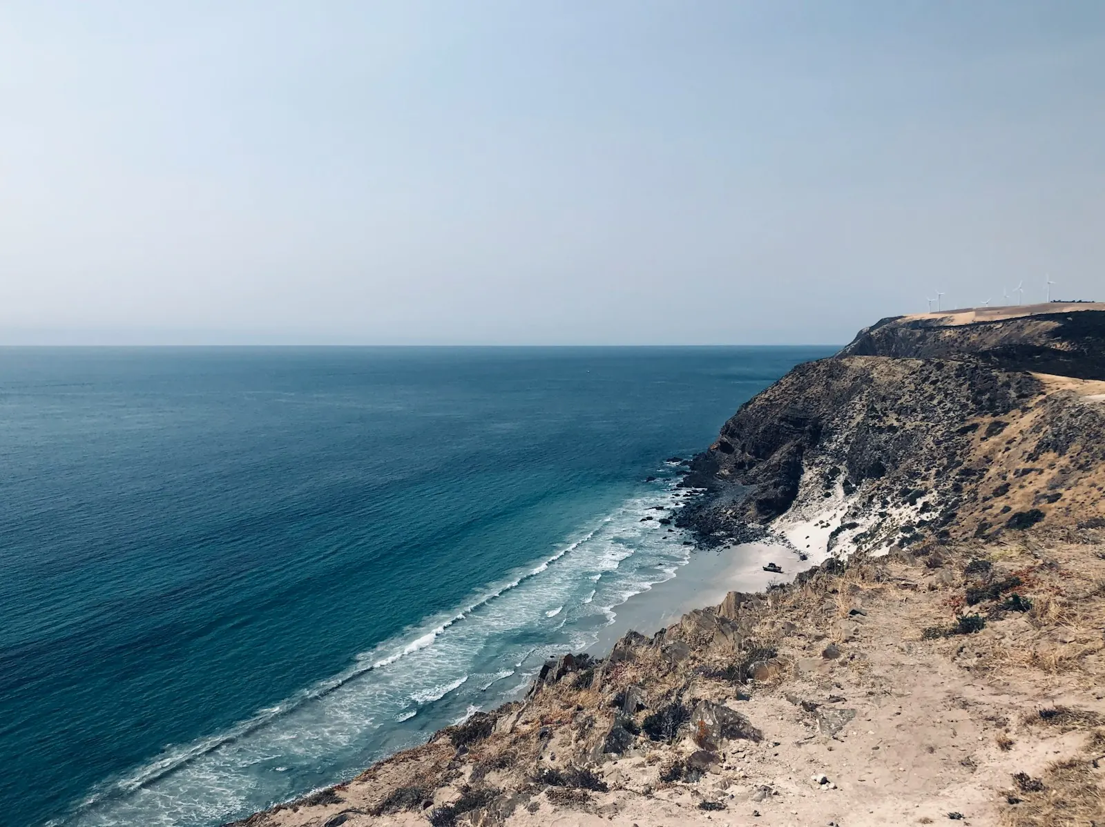 An Australian coastal landscape seen from above