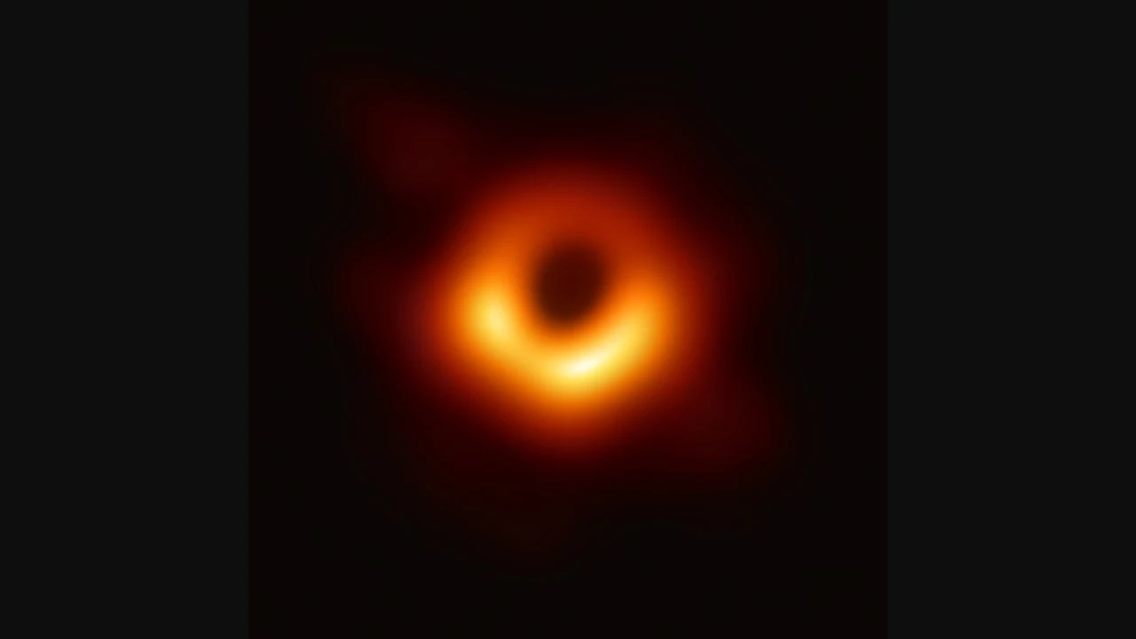 The Event Horizon Telescope image of the bright ring and central shadow around the supermassive black hole M87*